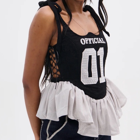 OFFICIAL PRINCESS LACE PEPLUM
CORSET TOP 🖤🖤😶‍🌫️ - Picture 4 of 7